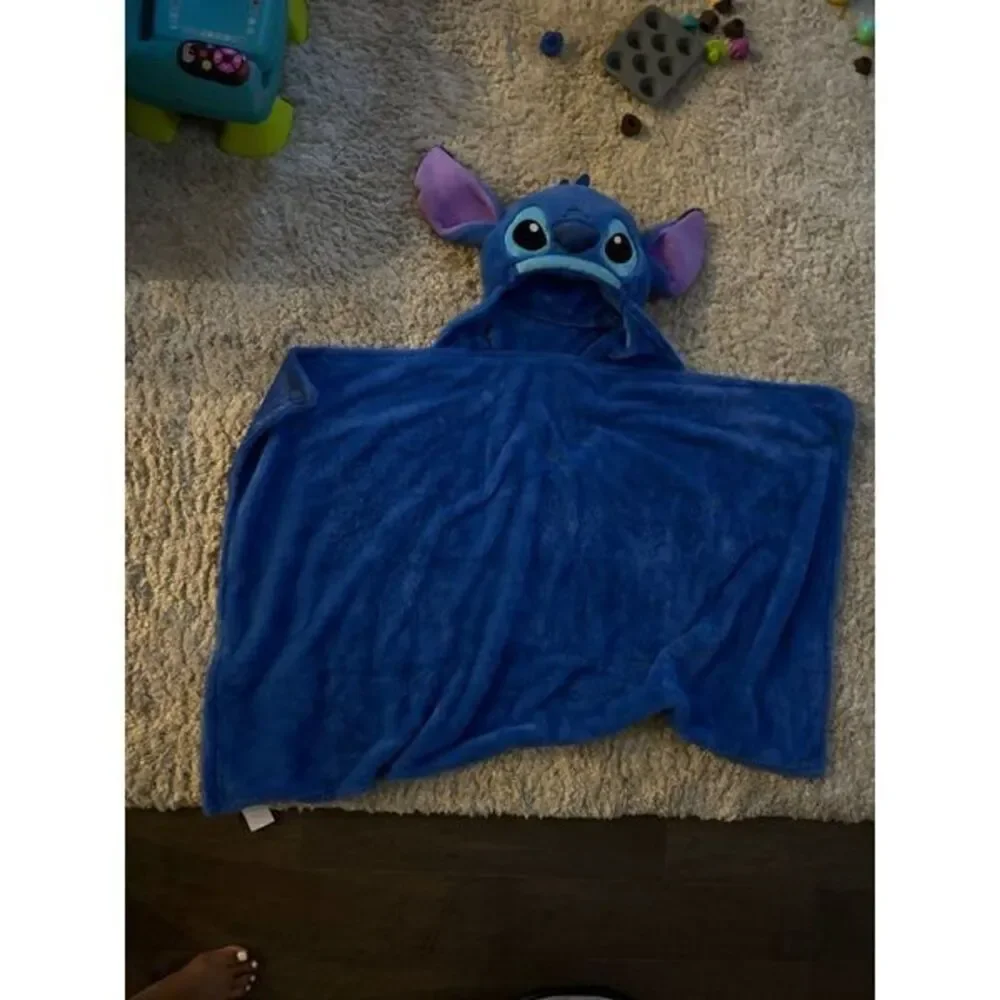 LILO and Stitch Kids Hood Blanket Hooded Character Disney
